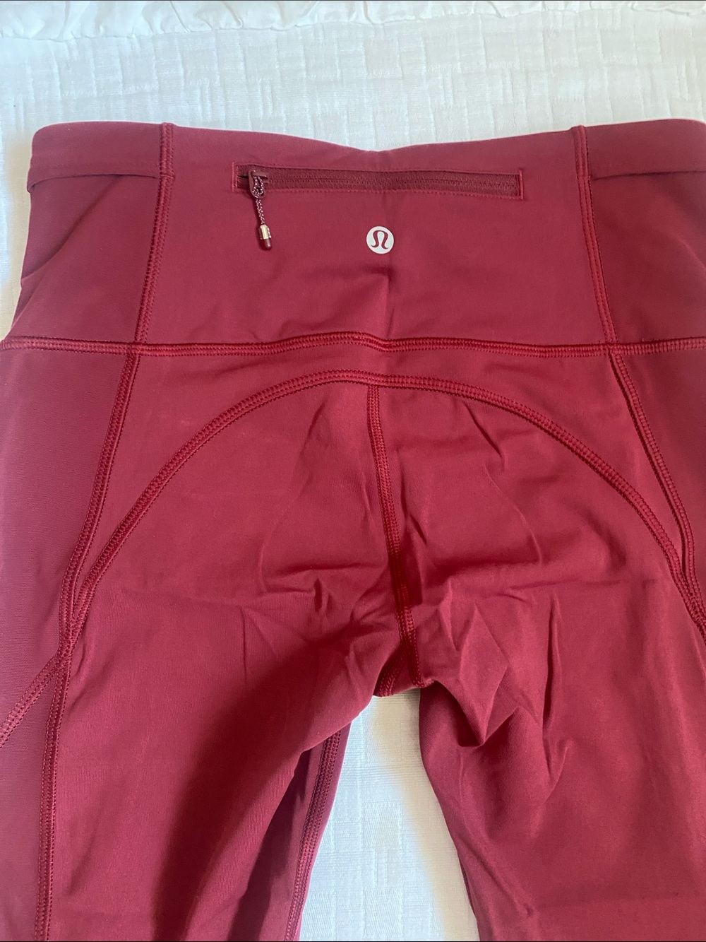 lululemon athletica Deep Burgundy High-Rise Leggings - Picture 6 of 9